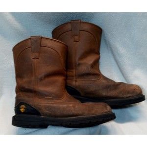 Herman Survivors Steel Toe Boots Size 11 Waterproof Leather